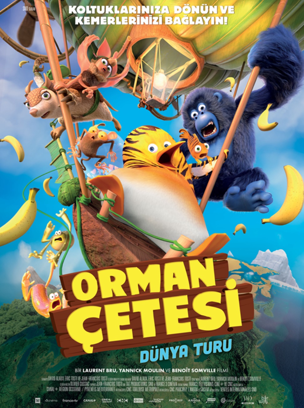 Orman Çetesi: Dünya Turu afişi