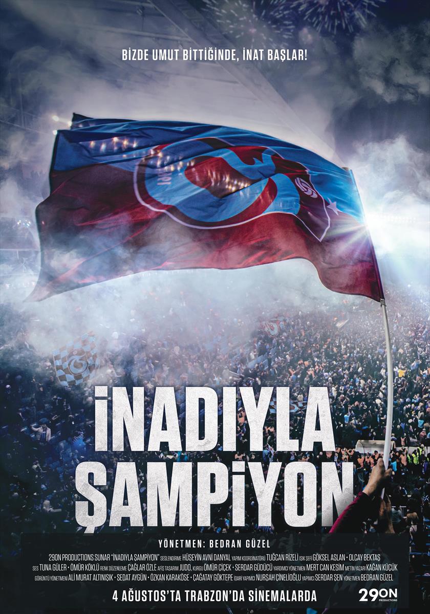 İnadıyla Şampiyon afişi