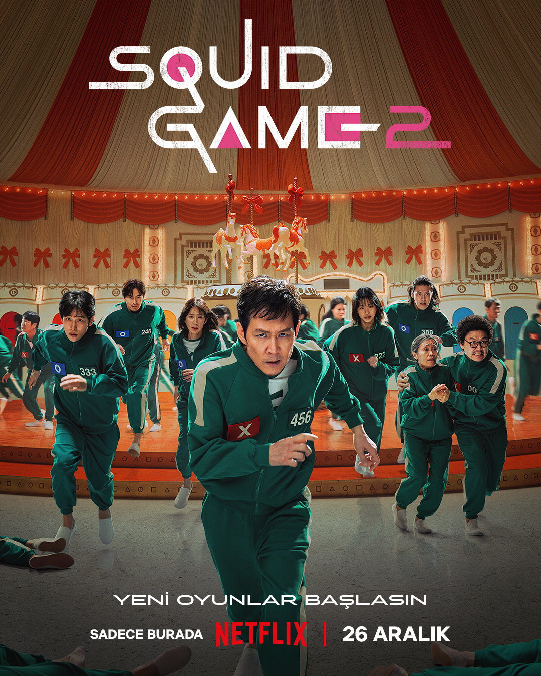 Squid Game: 2. Sezon afişi