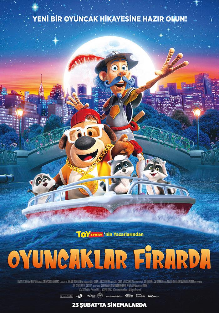 Oyuncaklar Firarda afişi