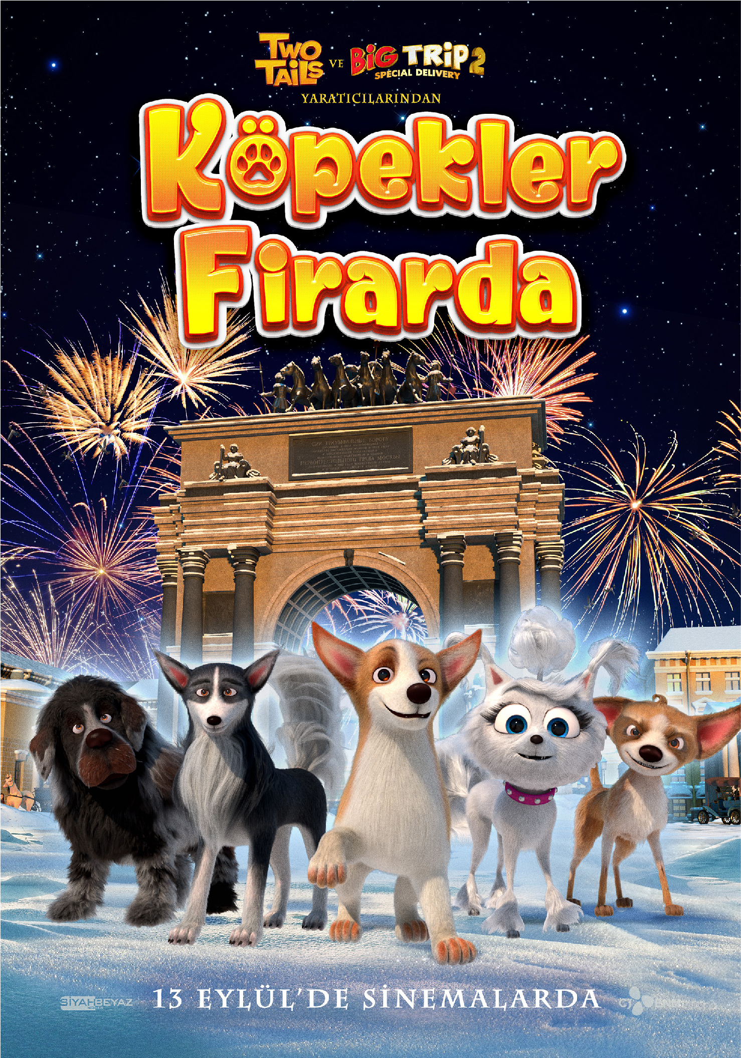 Köpekler Firarda afişi