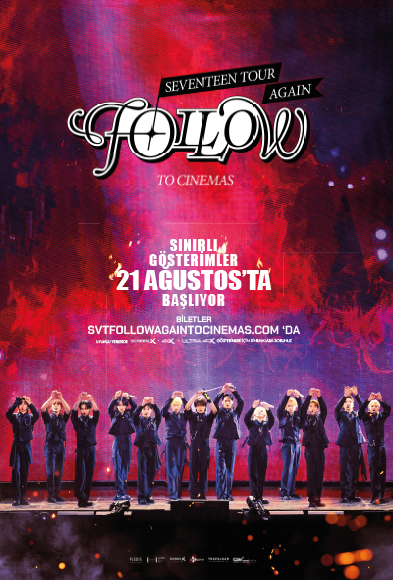 Seventeen tour 'Follow' Again to Cinemas afişi