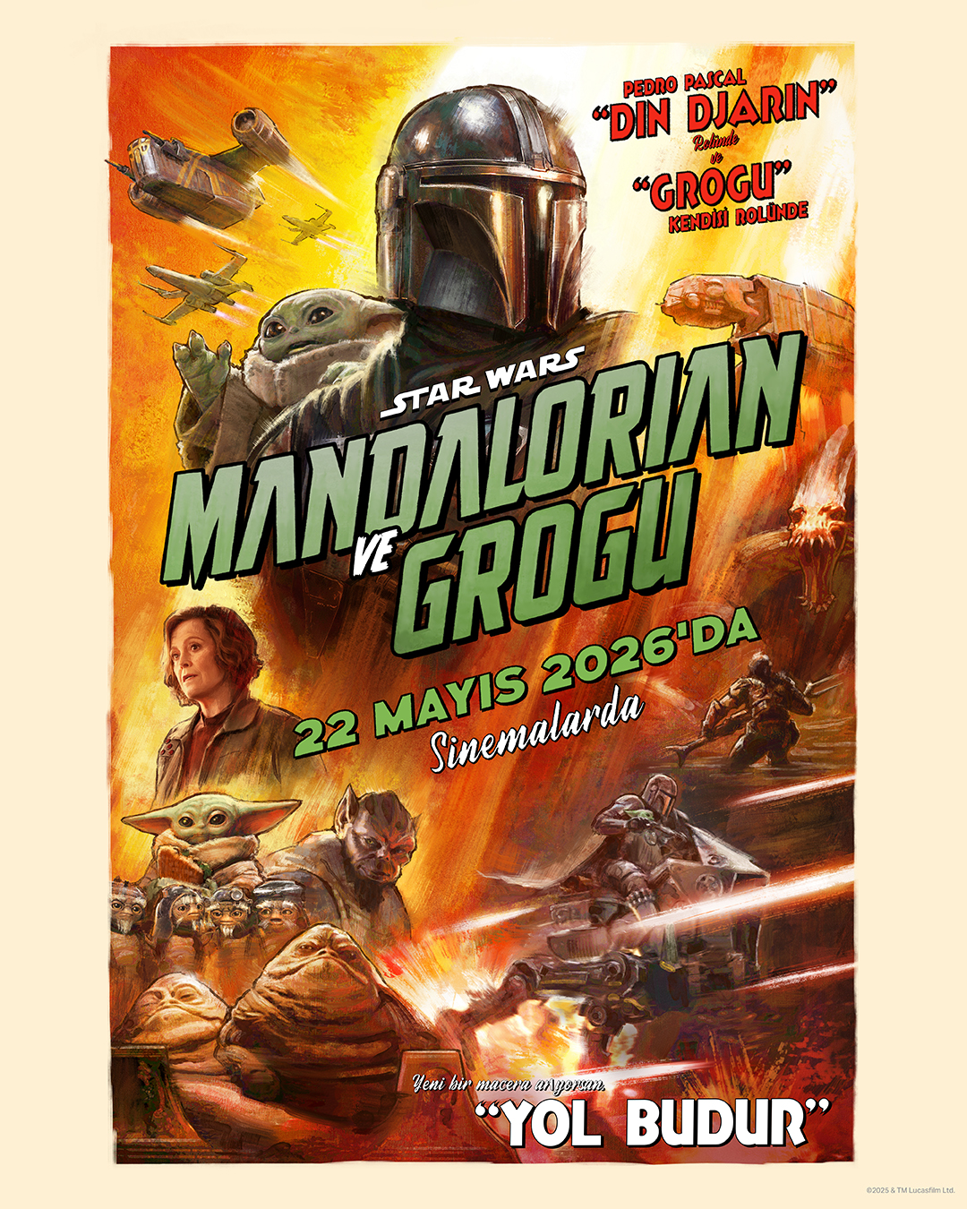 Star Wars: Mandalorian ve Grogu afişi