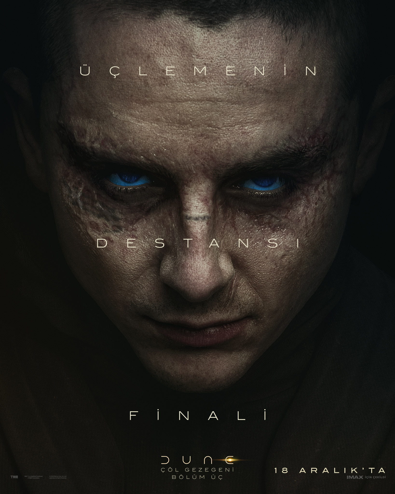Dune: Çöl Gezegeni Bölüm Üç afişi
