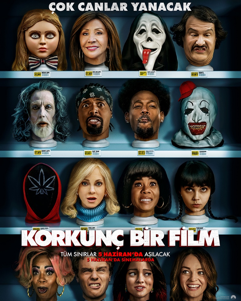 Korkunç Bir Film 6 afişi