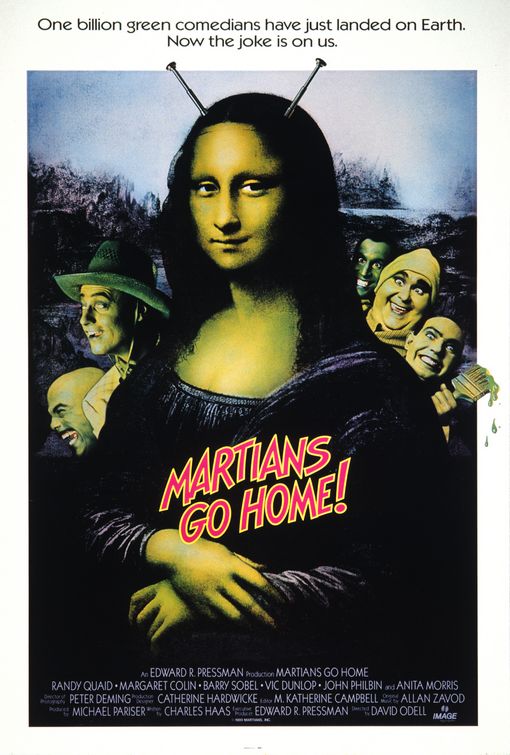 Martians Go Home afişi