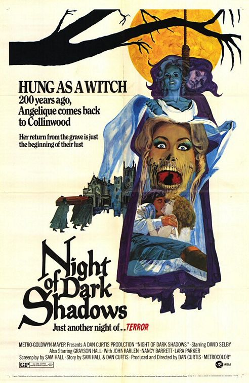 Night of Dark Shadows afişi
