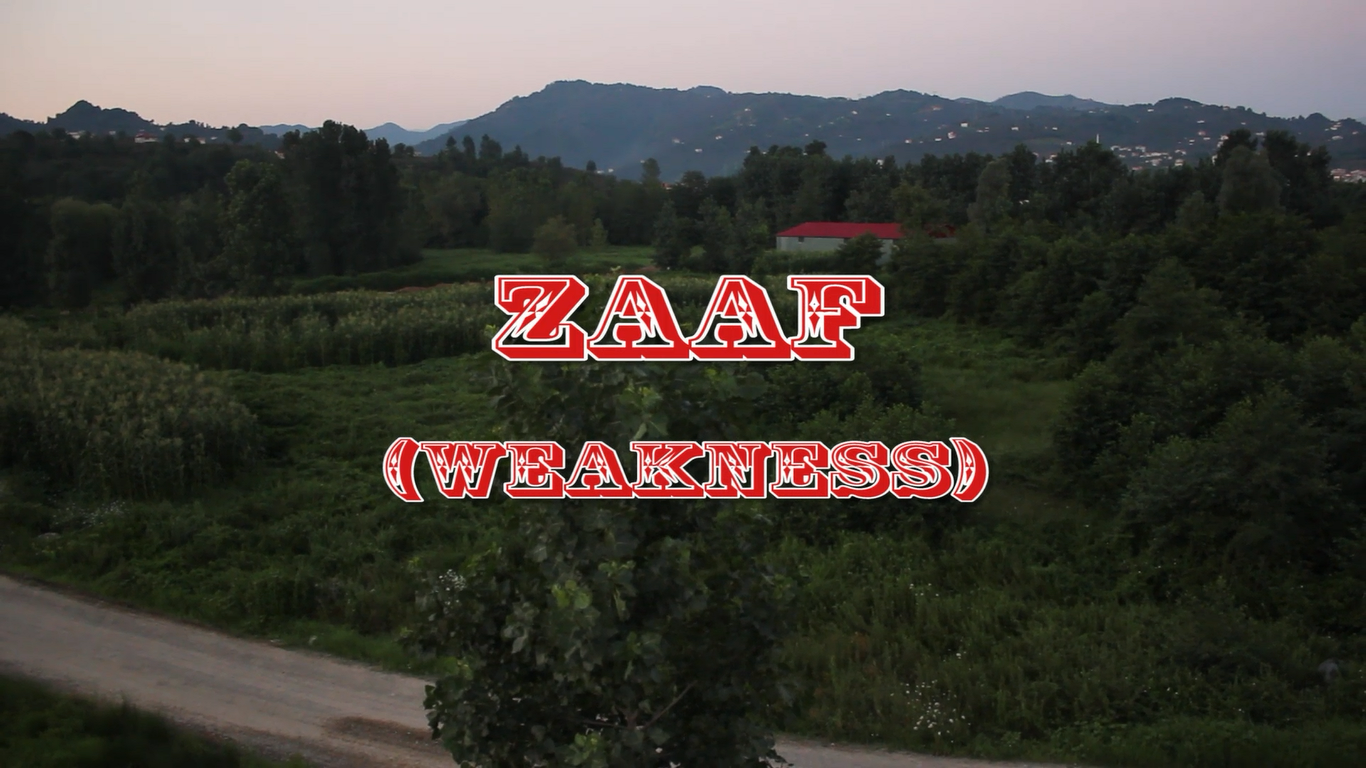 Zaaf afişi