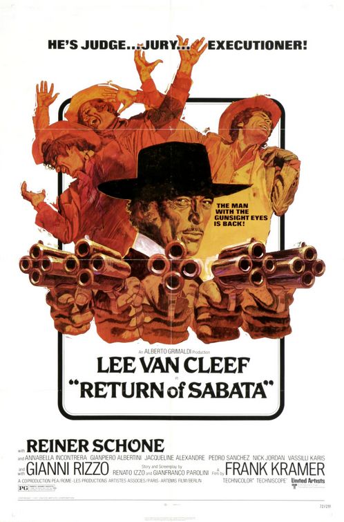 Return of Sabata afişi