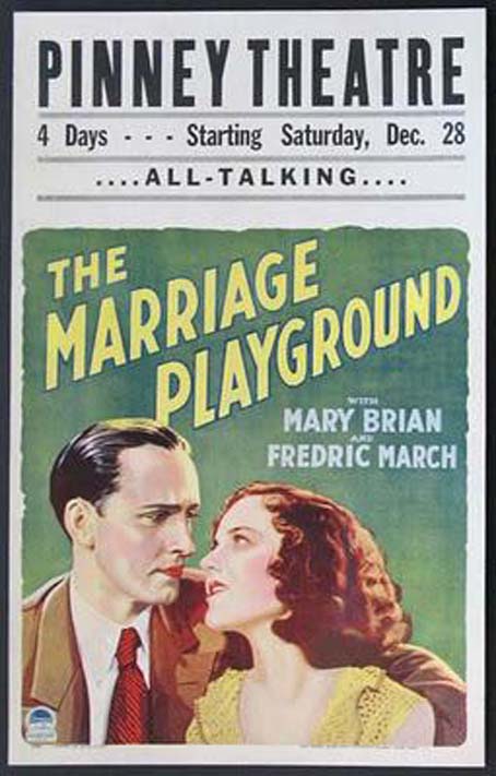 The Marriage Playground afişi