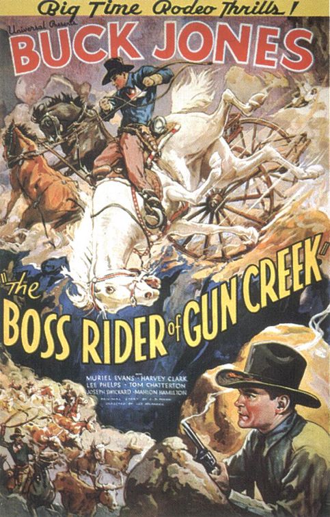 The Boss Rider of Gun Creek afişi