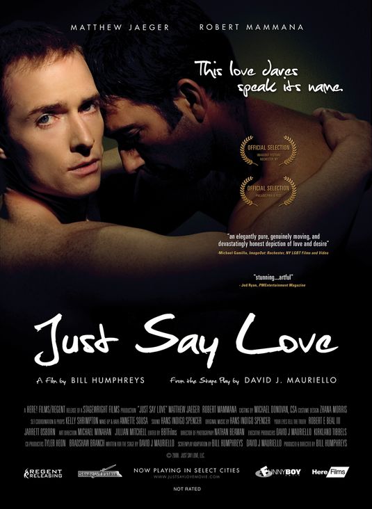 Just Say Love afişi
