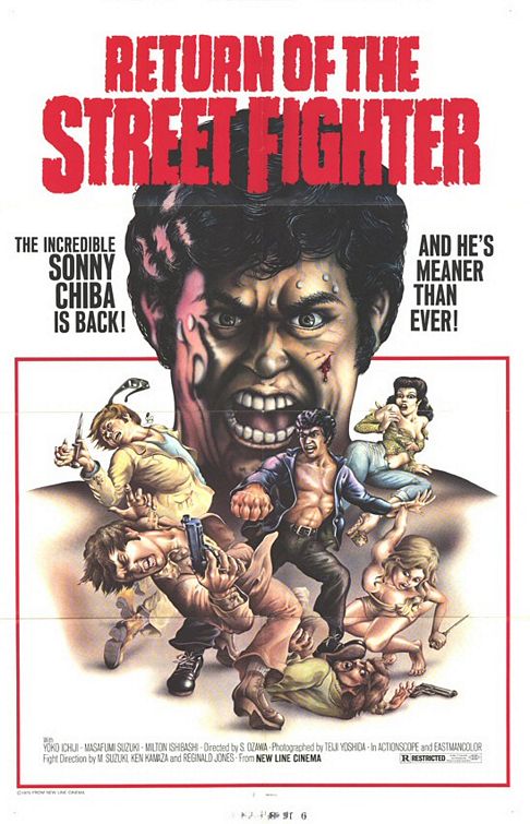 Return of the Street Fighter afişi