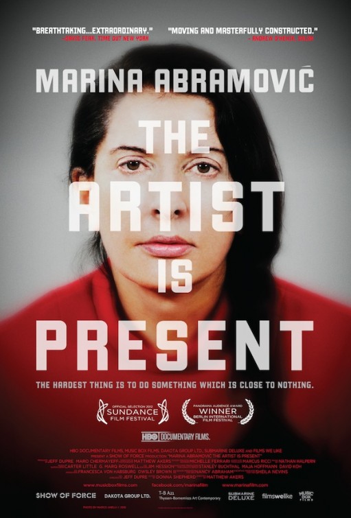 Marina Abramovic: The Artist Is Present afişi