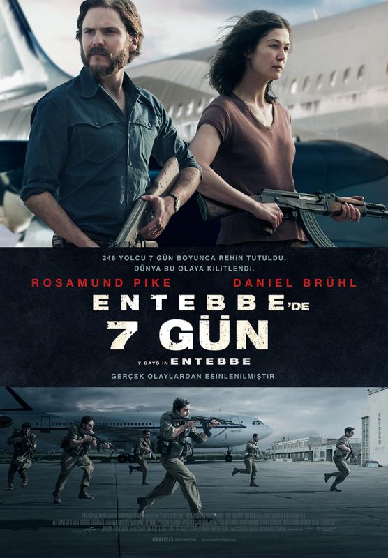 Entebbe'de 7 Gün afişi