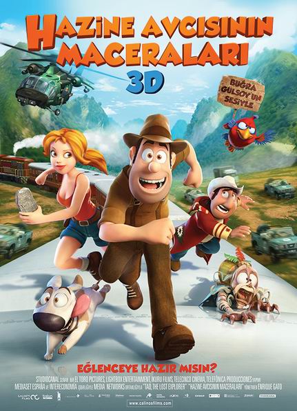 Hazine Avcısının Maceraları 3D afişi