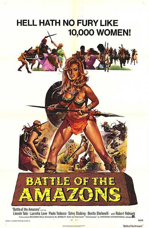 Le amazzoni - donne d'amore e di guerra afişi