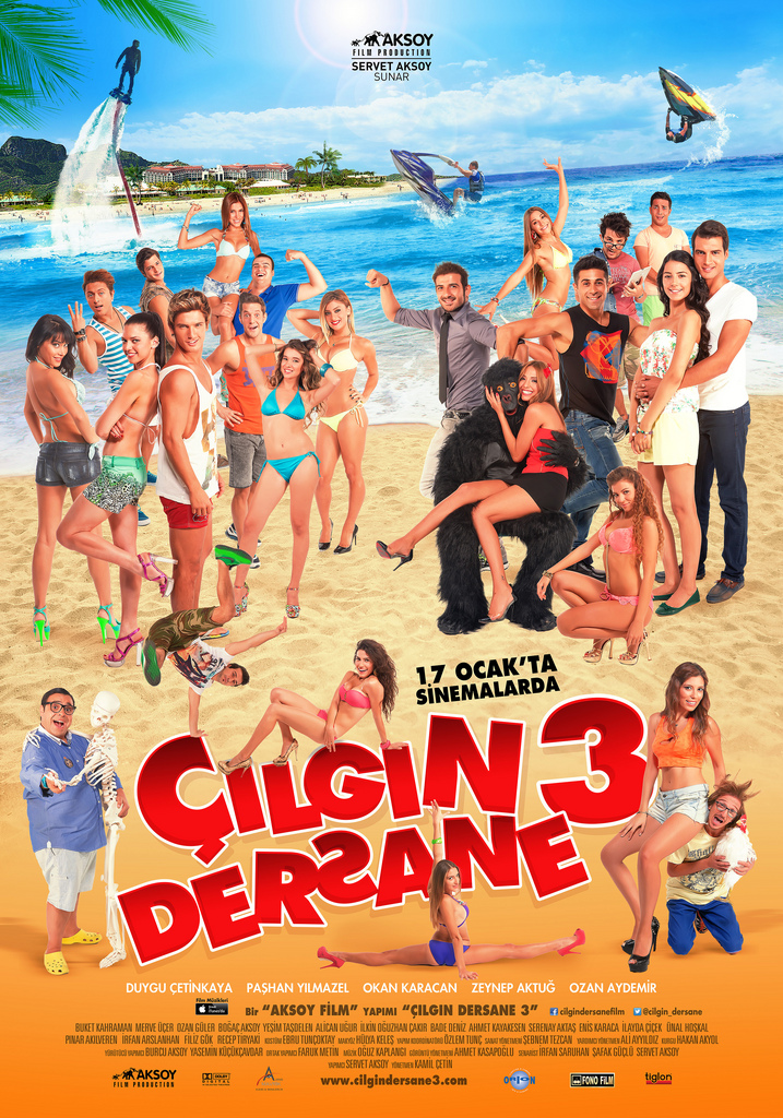 Çılgın Dersane 3 afişi