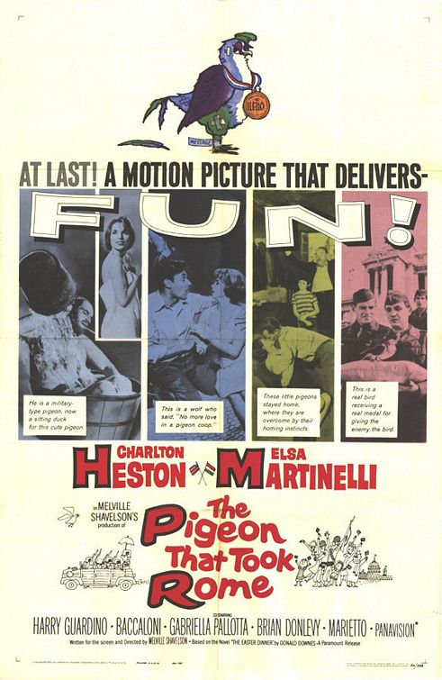 The Pigeon That Took Rome afişi
