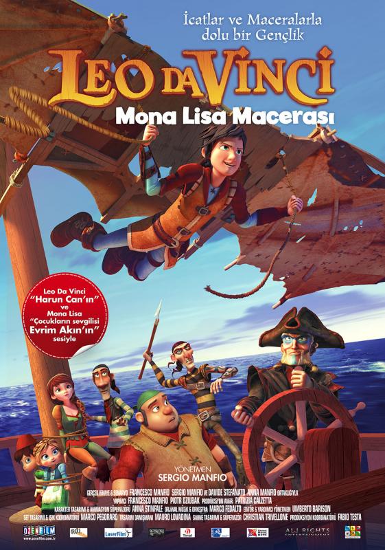 Leo Da Vinci: Mona Lisa Macerası afişi
