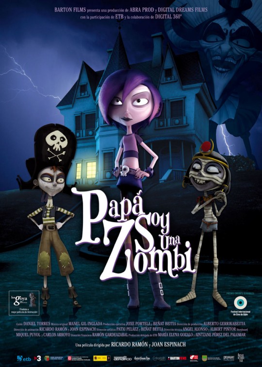 Papá, soy una zombi afişi