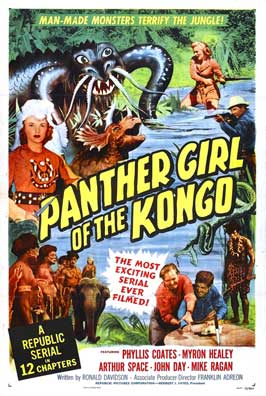 Panther Girl of the Kongo afişi