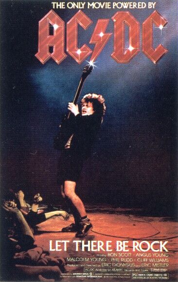 AC/DC: Let There Be Rock afişi