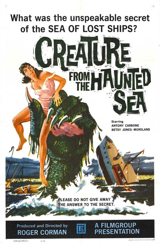 Creature from the Haunted Sea afişi