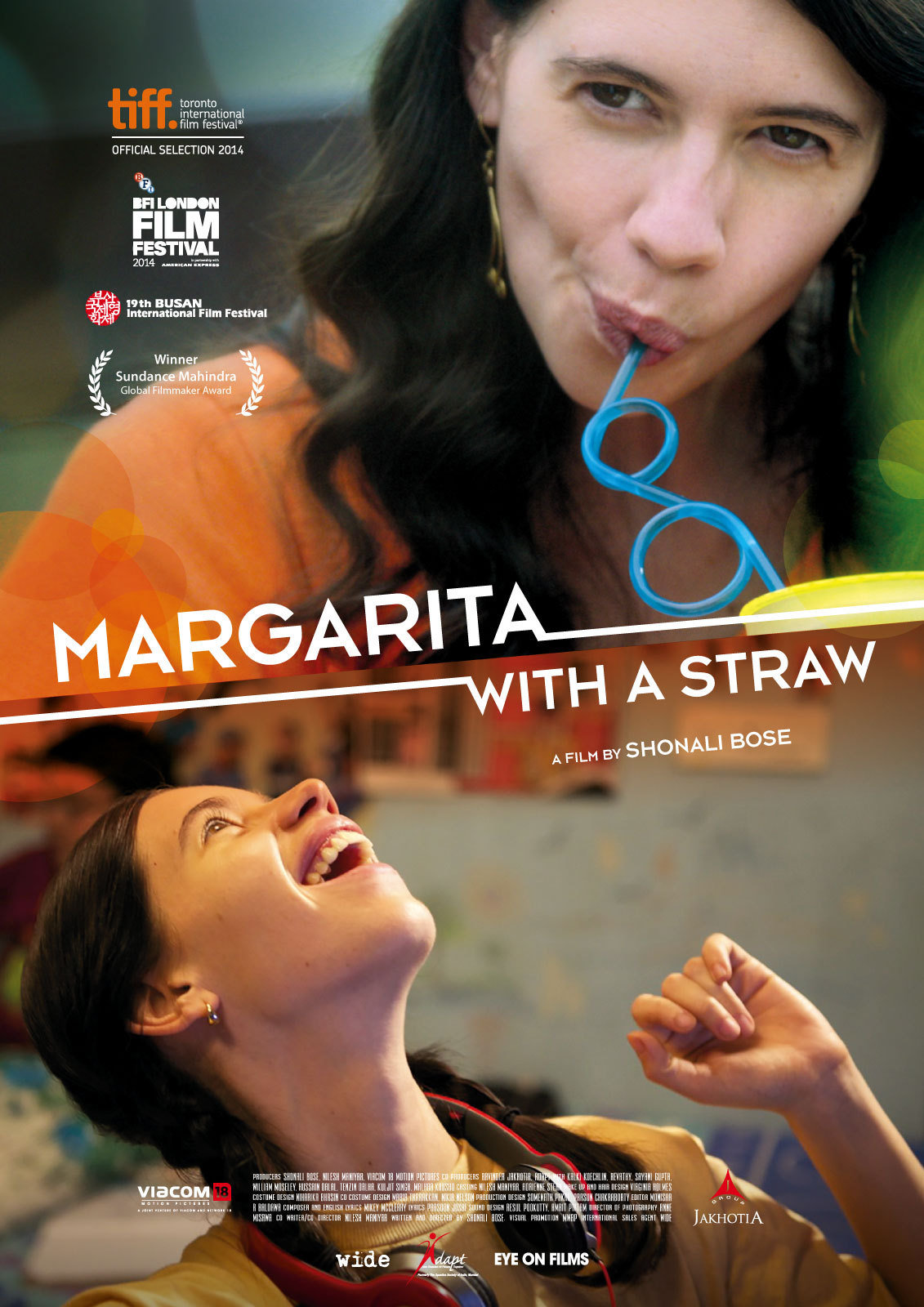 Margarita, with a Straw afişi