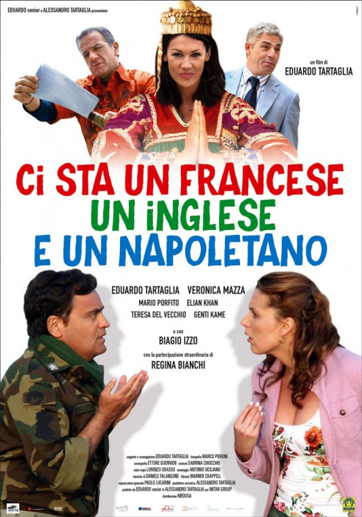Ci sta un francese, un inglese e un napoletano afişi