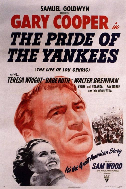 The Pride of the Yankees afişi
