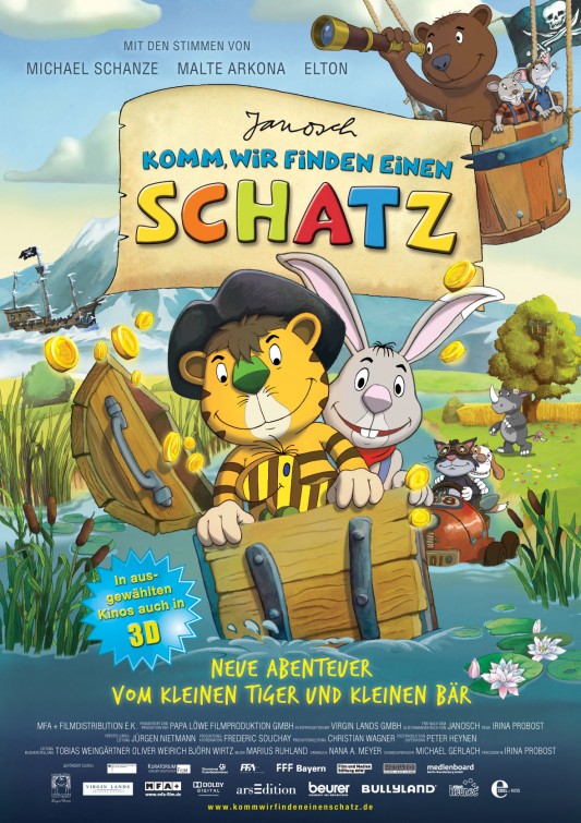 Janosch: Komm, wir finden einen Schatz afişi