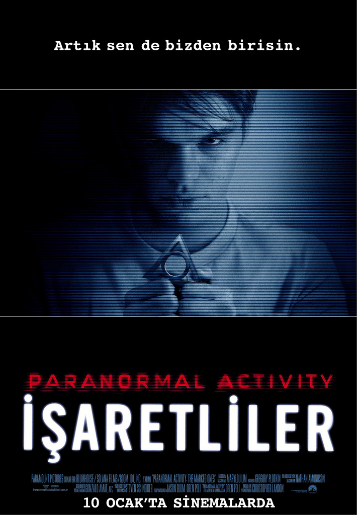 Paranormal Activity: İşaretliler afişi