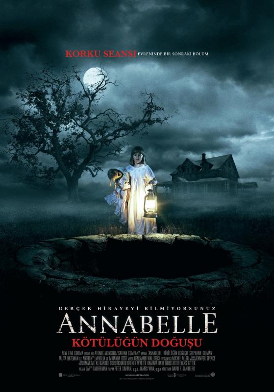 Annabelle: Kötülüğün doğuşu afişi