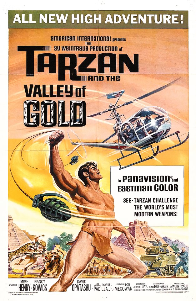 Tarzan ve Altın Vadisi afişi
