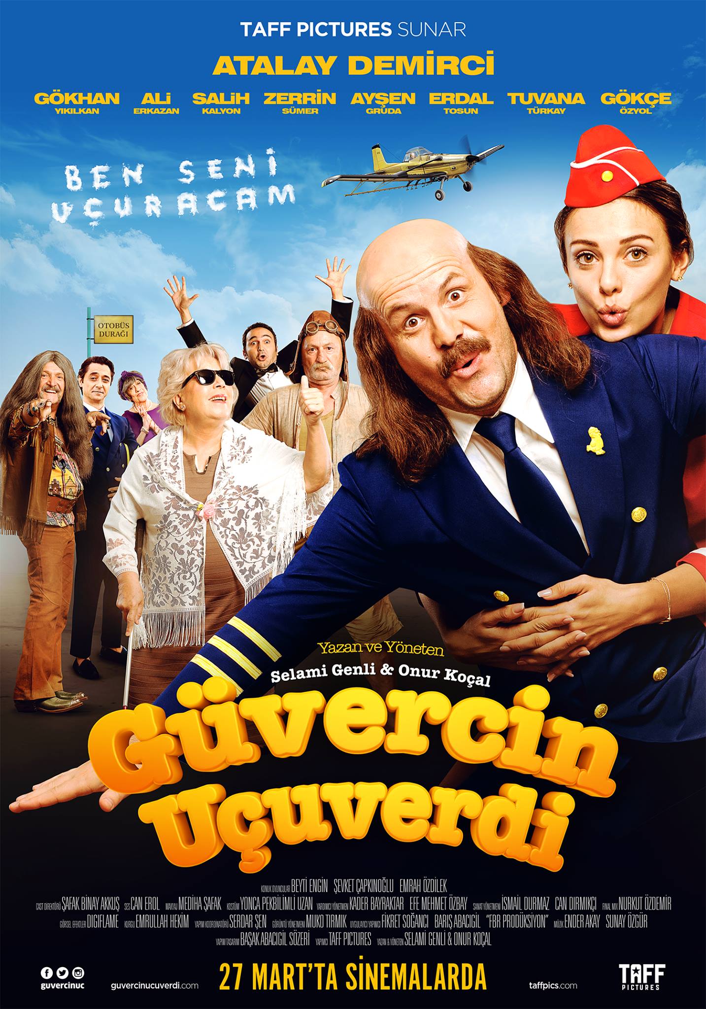 Güvercin Uçuverdi afişi