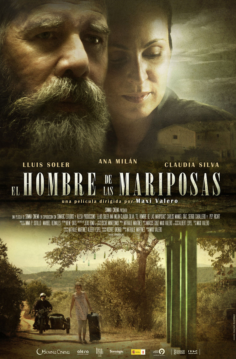 El hombre de las mariposas afişi