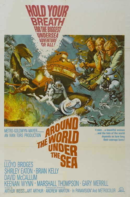 Around the World Under the Sea afişi