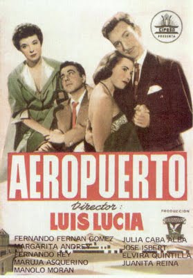 Aeropuerto afişi