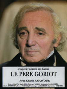 Le Pere Goriot afişi
