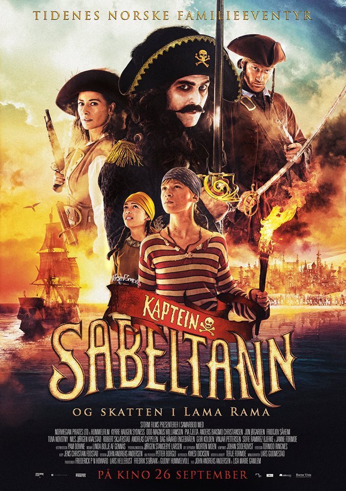 Captain Sabertooth and the Treasure of Lama Rama afişi