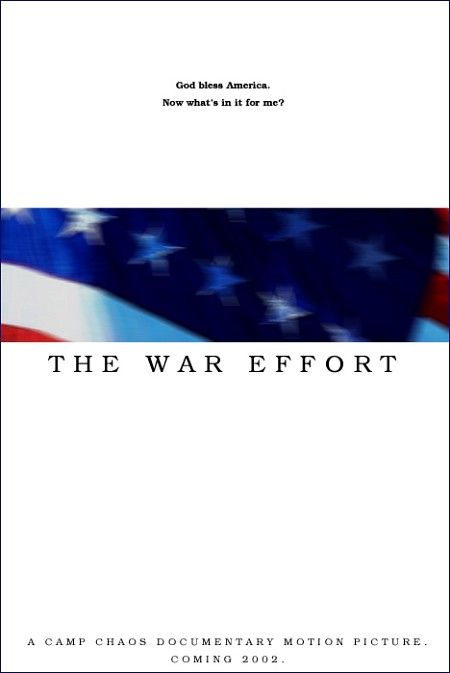 The War Effort afişi