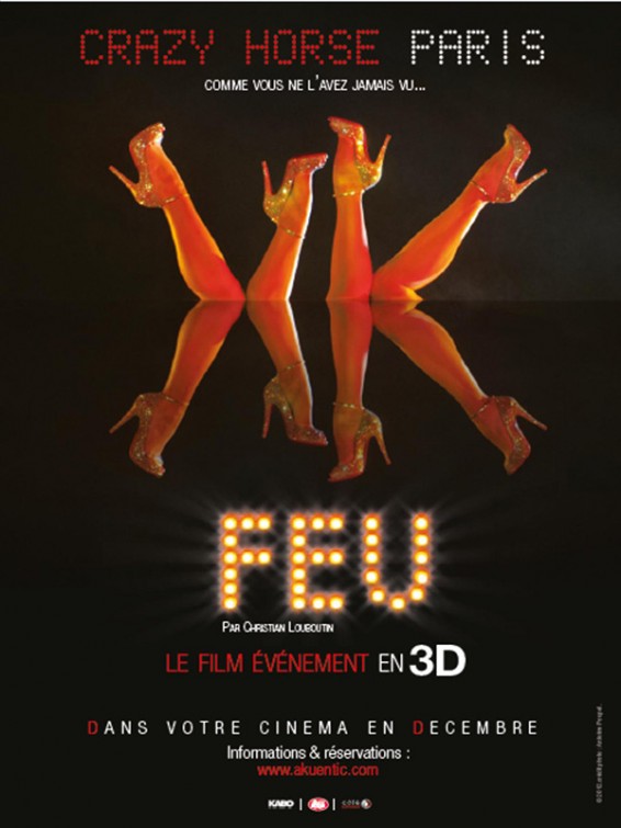 Feu: Crazy Horse Paris afişi