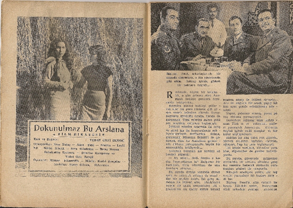Dokunulmaz Bu Aslana afişi