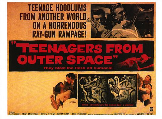 Teenagers from Outer Space afişi