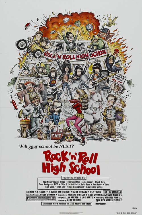 Rock 'n' Roll High School afişi