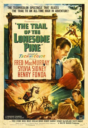 The Trail Of The Lonesome Pine afişi