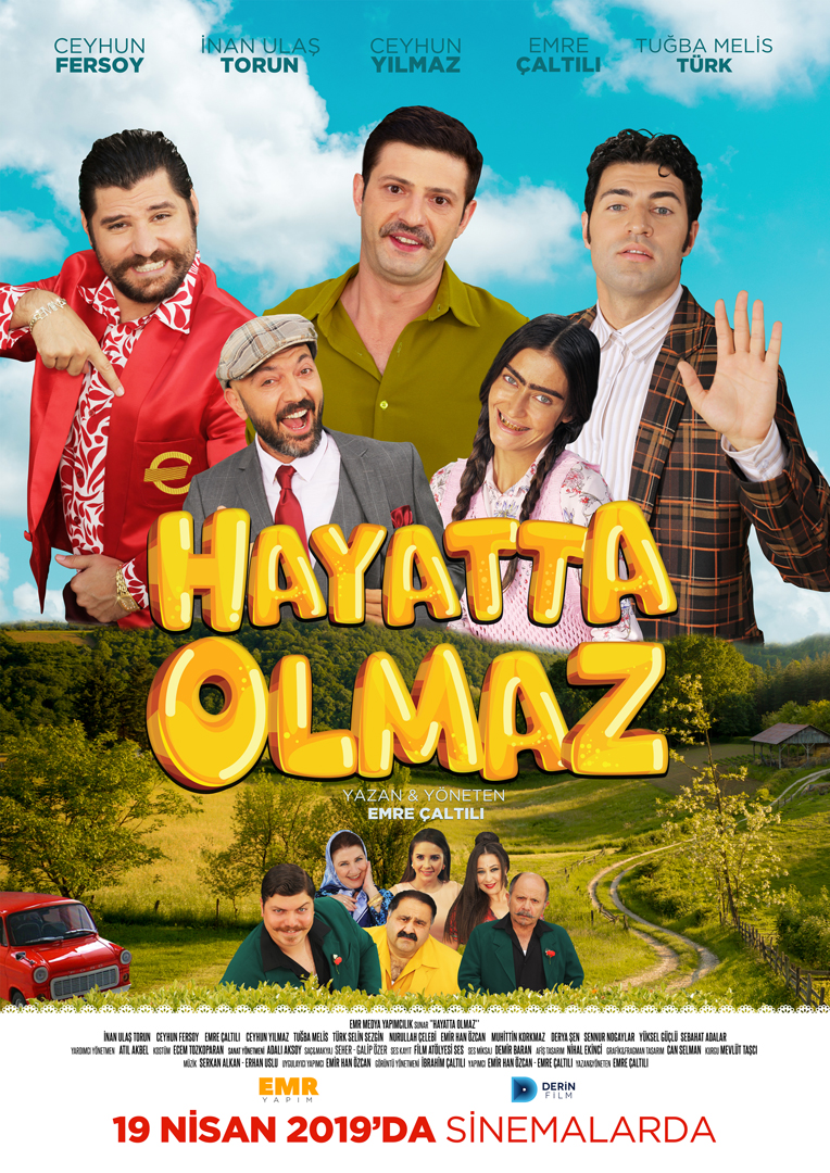 Hayatta Olmaz afişi