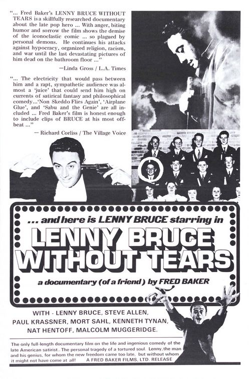 Lenny Bruce Without Tears afişi
