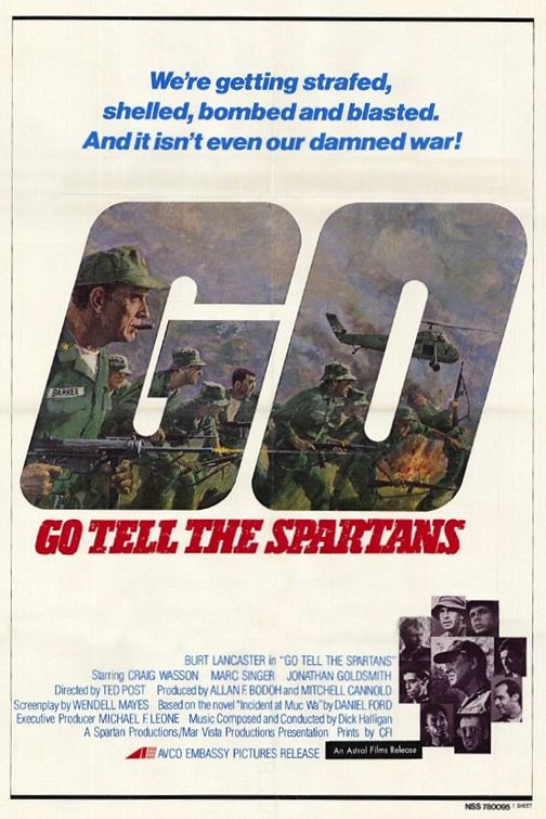 Go Tell the Spartans afişi